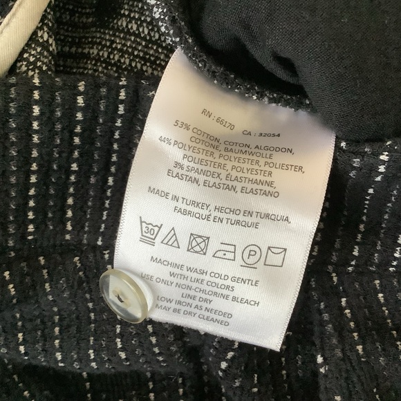 Anthropologie Cartonnier Jacquard Dot Wide Leg Pants 27 4 - Picture 8 of 8